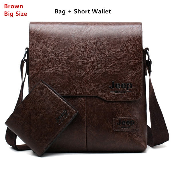 Leather Messenger Bag