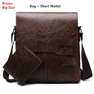 Leather Messenger Bag