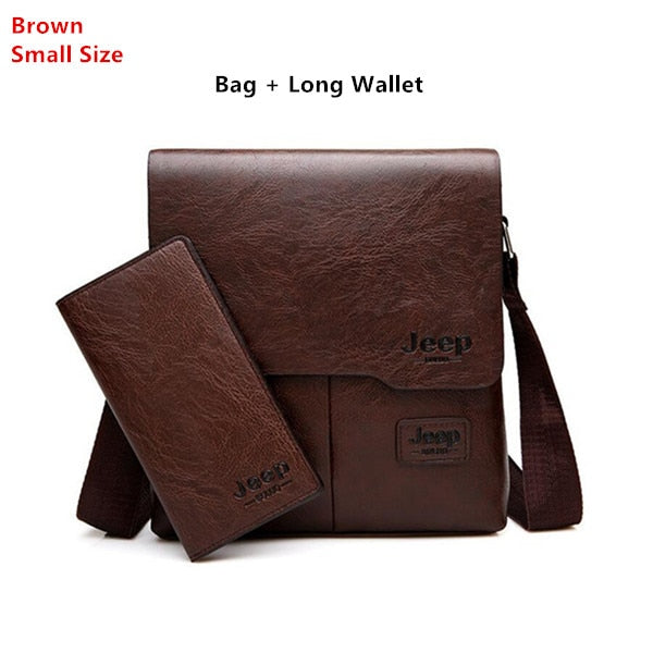 Leather Messenger Bag