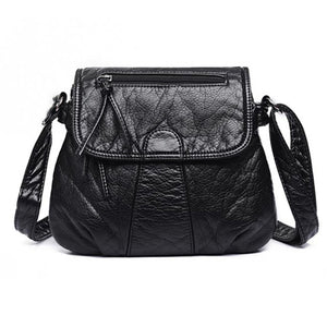Women Messenger Bags Crossbody Soft PU Leather