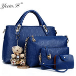 Load image into Gallery viewer, 4 Set Vintage Handbags Pu Leather
