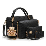 Load image into Gallery viewer, 4 Set Vintage Handbags Pu Leather

