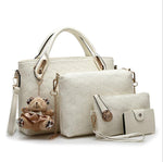 Load image into Gallery viewer, 4 Set Vintage Handbags Pu Leather
