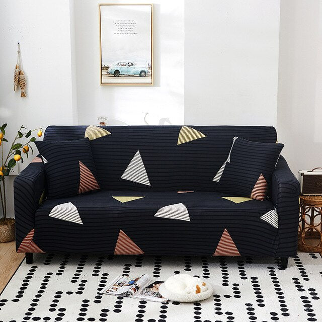 Simplicity Modern Sofa Cover for Living Room Stretch Tight-wraped Sofa Couch Covers Slipcovers for Corner Sofa 1/2/3/4-seater