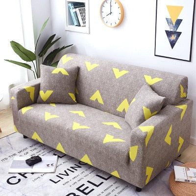 Simplicity Modern Sofa Cover for Living Room Stretch Tight-wraped Sofa Couch Covers Slipcovers for Corner Sofa 1/2/3/4-seater