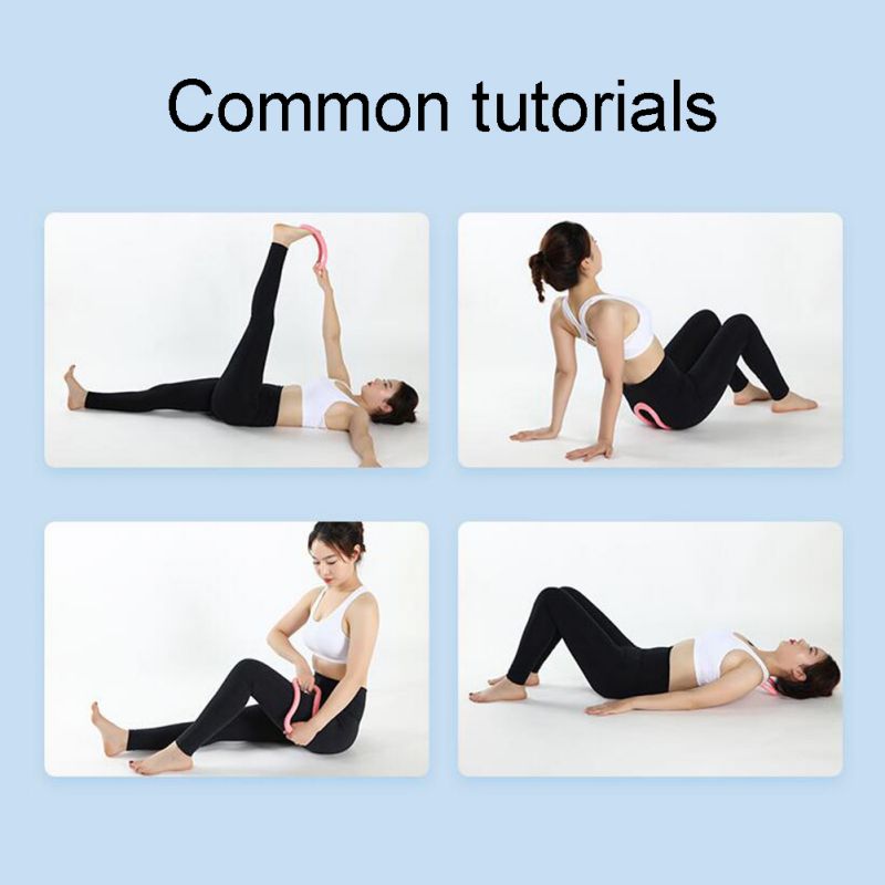Practical Yoga Circle Pilates Workout Ring Fitness Circle Resistance Support Home Calf Fitness Training Bodybuilding 2020
